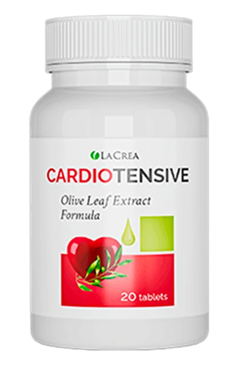Lahvička Cardiotensive od LA CREA — Olive Leaf Extract Formula, 20 tablet